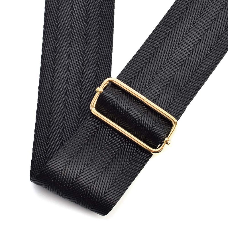 CLOUDMUSIC Handbag Strap Replacement Crossbody Strap Purse Strap For Women Girls (Black) - Image 5